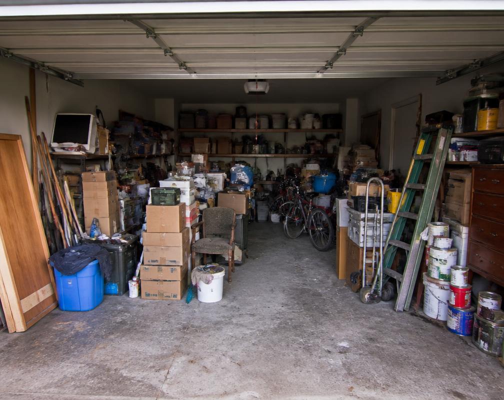 Garage Cleanout — Bismarck before