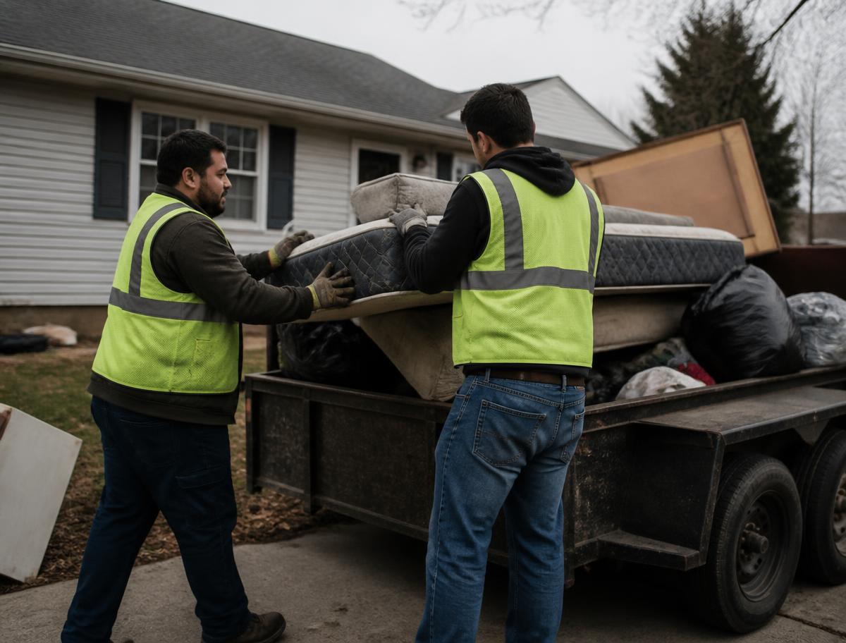 Junk Removal in Bismarck ND by Badland Services 701